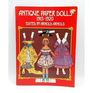 Antique Paper Dolls 1915 - 1920 Arnold Arnold Book  Paper Dolls